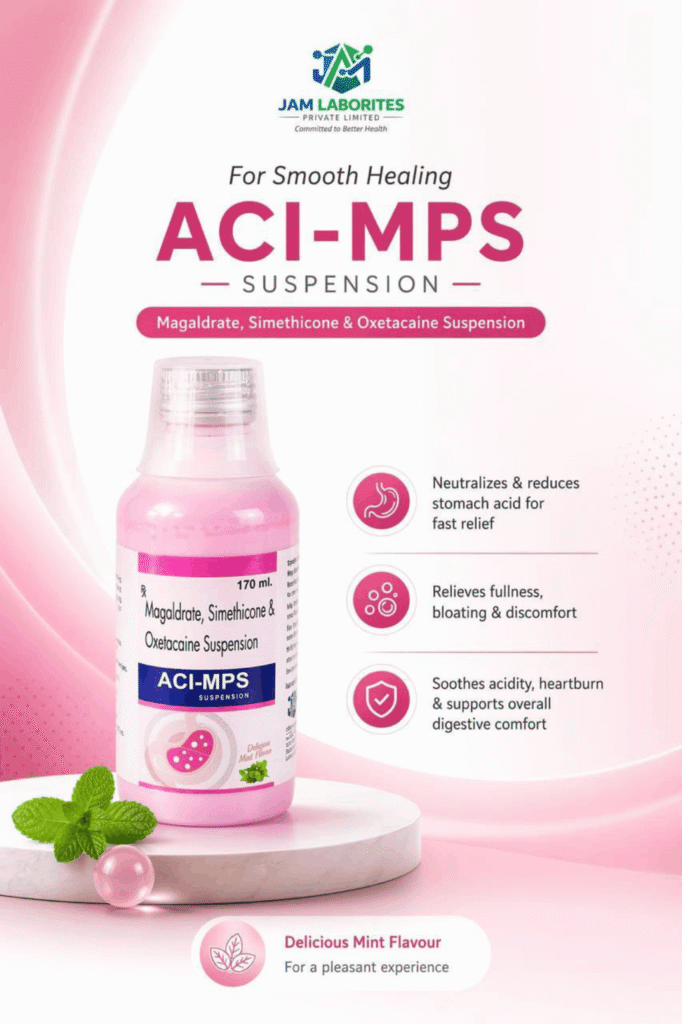 ACI-MPS Suspension (Magaldrate, Simethicone & Oxetacaine)