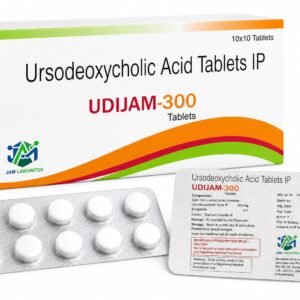 UDIJAM-300 – Ursodeoxycholic Acid Tablets IP 300mg